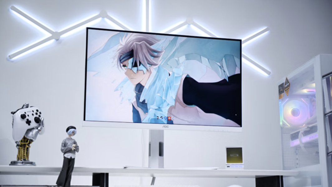 开学季显示器推荐AOC Q27G4SL/WS圆偏光护眼,学习娱乐双适配