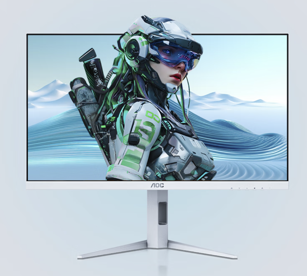 开学季显示器推荐AOC Q27G4SL/WS圆偏光护眼,学习娱乐双适配