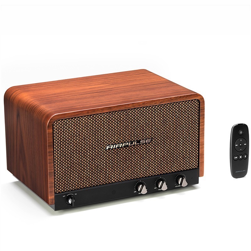 漫步者 AIRPULSE P100 2.1声道 居家 蓝牙音箱 棕色
