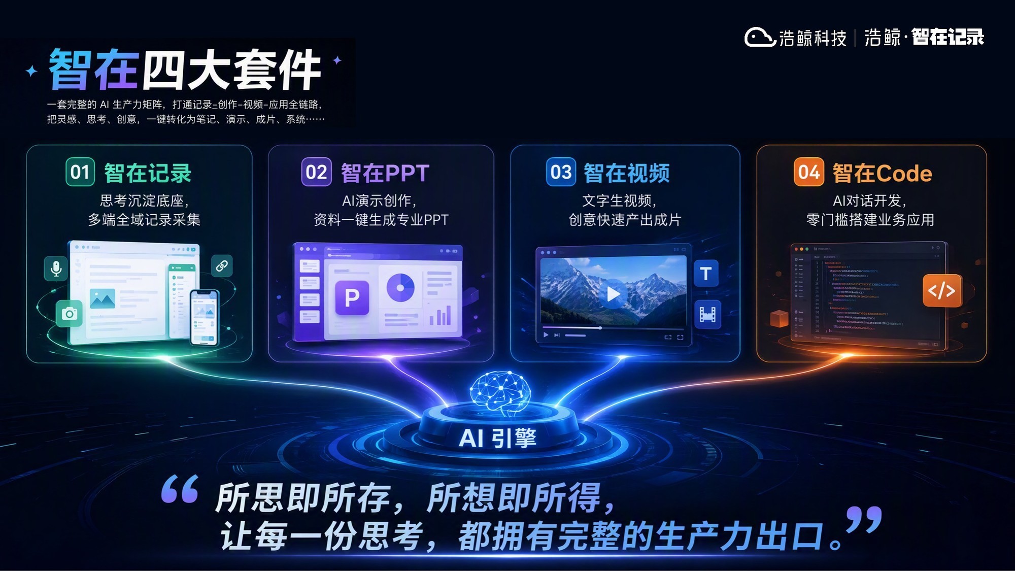 浩鲸科技发布智在记录3.0与Whale Vibenote V1S超薄录音卡