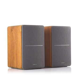 漫步者 R1200TII 2.0 多媒体音箱 胡桃木纹