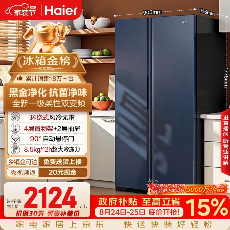 ���� BCD-618WGHSSEDBL