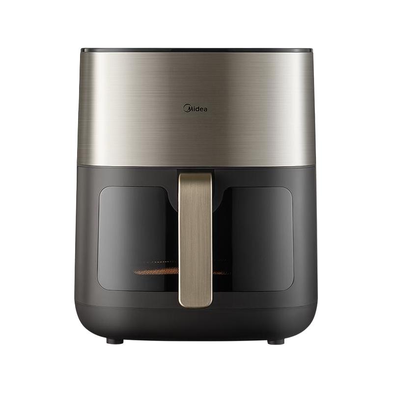 美的 炎烤空气炸锅家用智能多功能大容量新款空气炸电薯条机电烤箱