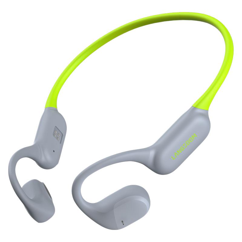 Langsdom AirWave Pro 骨传导概念 IP67防水 32G内存 运动耳机