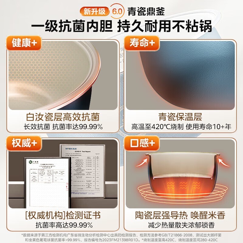 美的5L电饭煲限时抢购197元