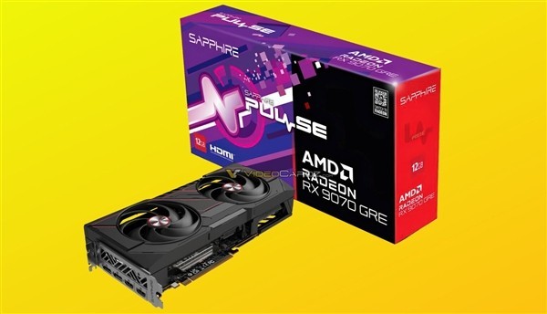 AMD RX 9070 GRE显卡现全球版包装，或打破中国专属限制