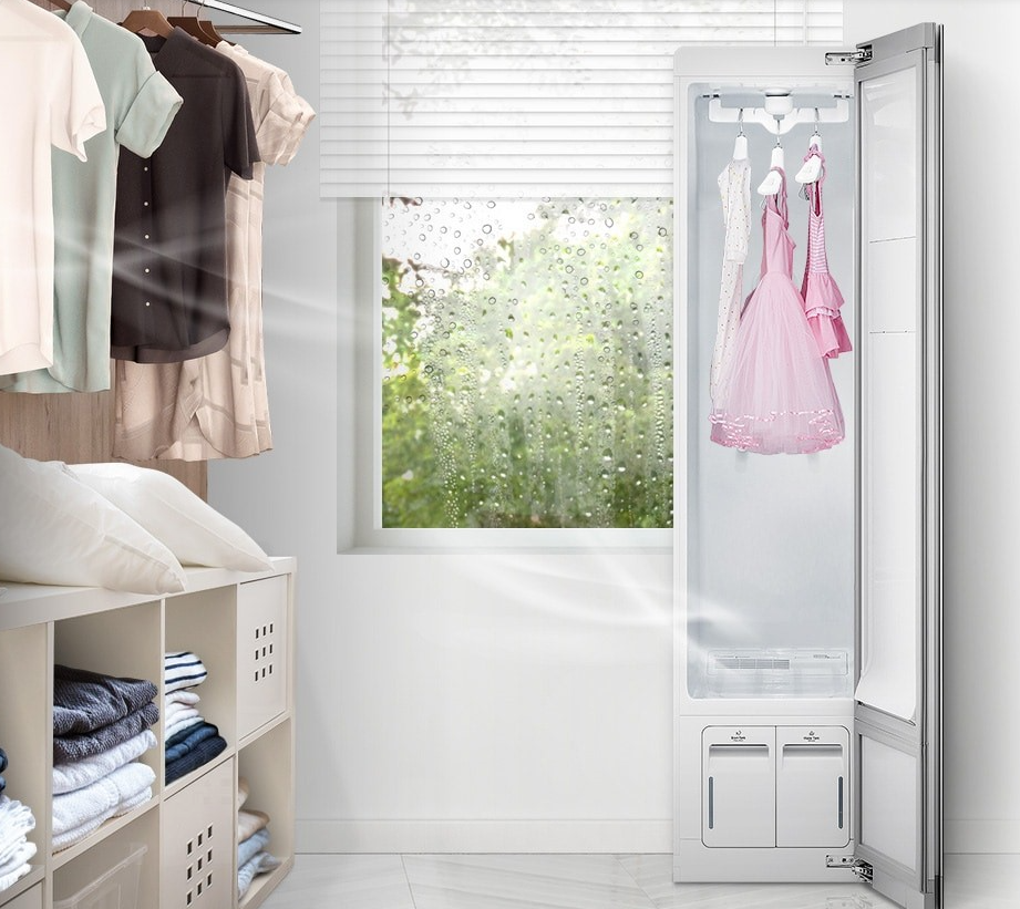 【官网商城专供】LG Styler蒸汽衣物护理机:轻松解决护理难题