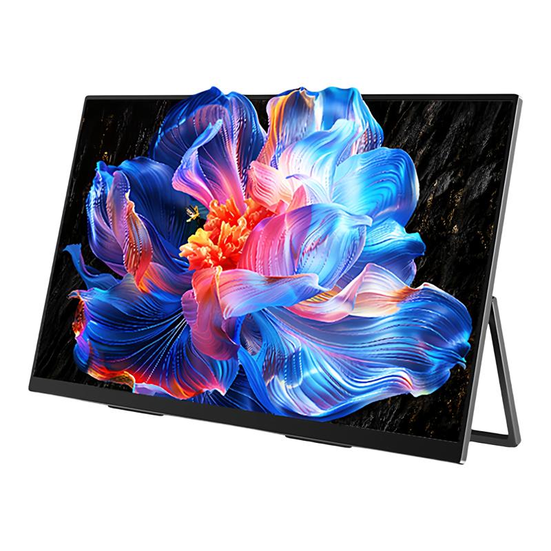 UPERFECT便携显示器19英寸QLED触摸4K144Hz电脑VRR副屏手机switch2副屏