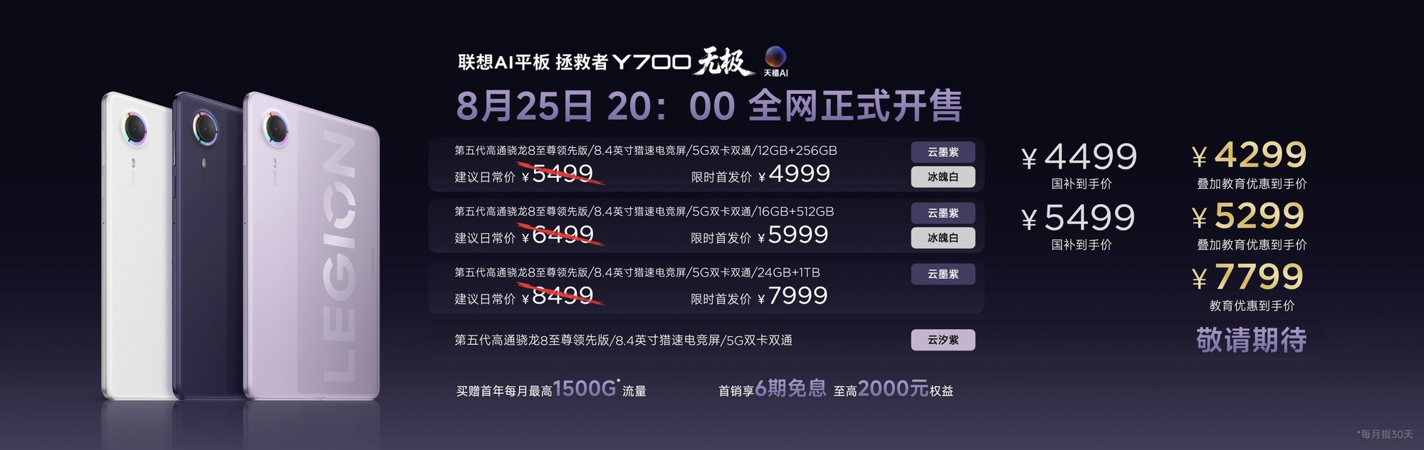����AIƽ��Y700�޼���ʽ���ۣ�����5G����С�ߴ�ƽ������߽�