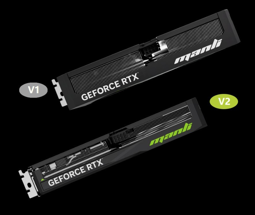 万丽发布星云GeForceRTX 5060 Ti V2版:厚度瘦身至2.0slot