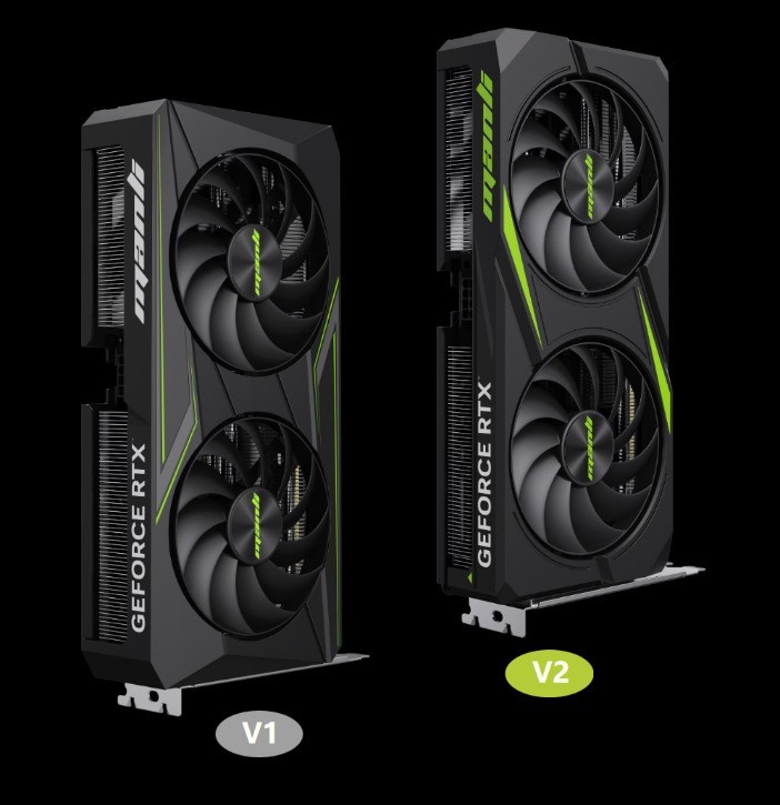 万丽发布星云GeForceRTX 5060 Ti V2版:厚度瘦身至2.0slot