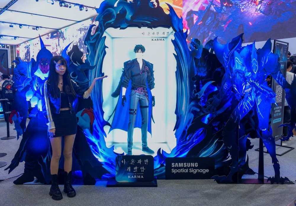 三星与网石联手登陆G-Star2025，石联手登以3D体验将玩家带入沉浸新境界