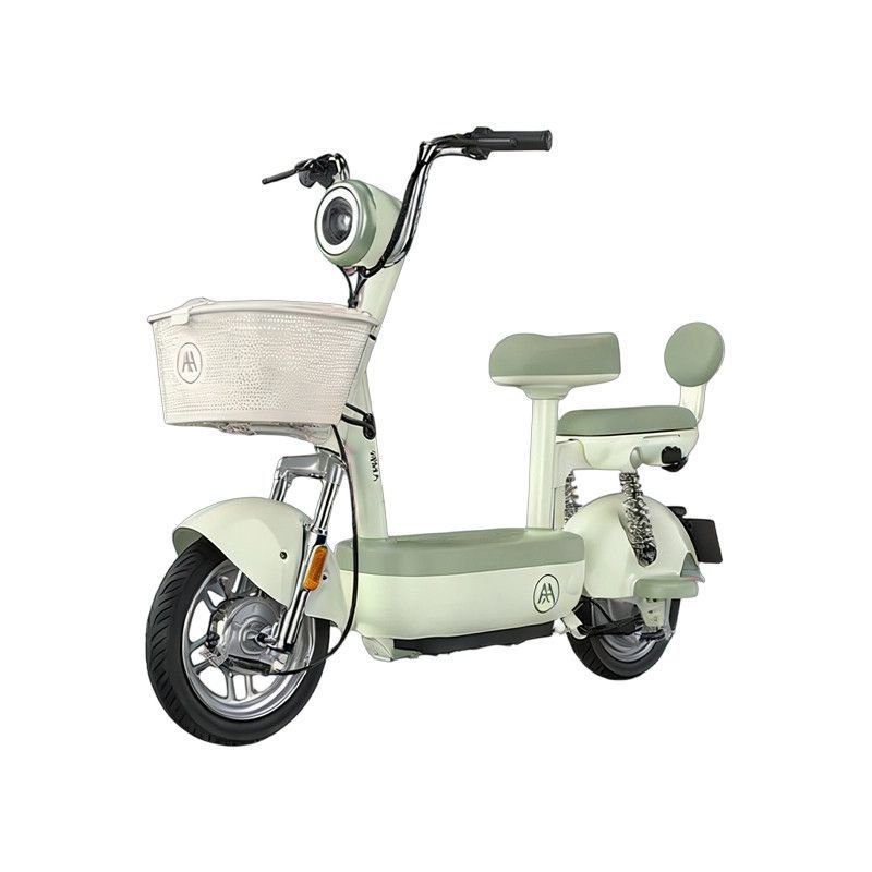 爱玛 小金豆48V22AH智能通勤上学石墨烯电动自行车