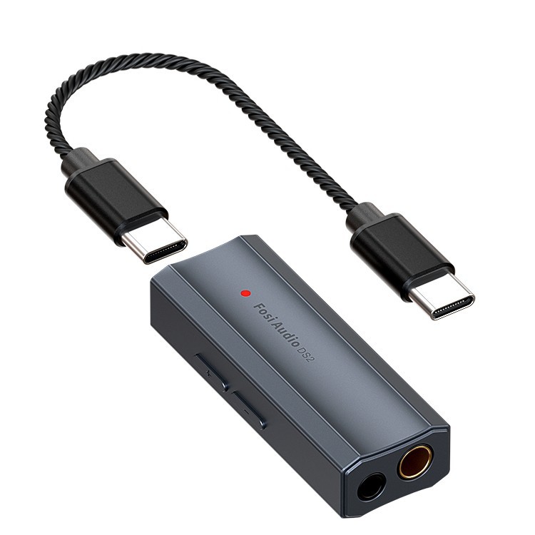 弗西音频 Fosi Audio FosiAudio DS2小尾巴解码耳放平衡发烧解码器便携HIFI耳机放大器