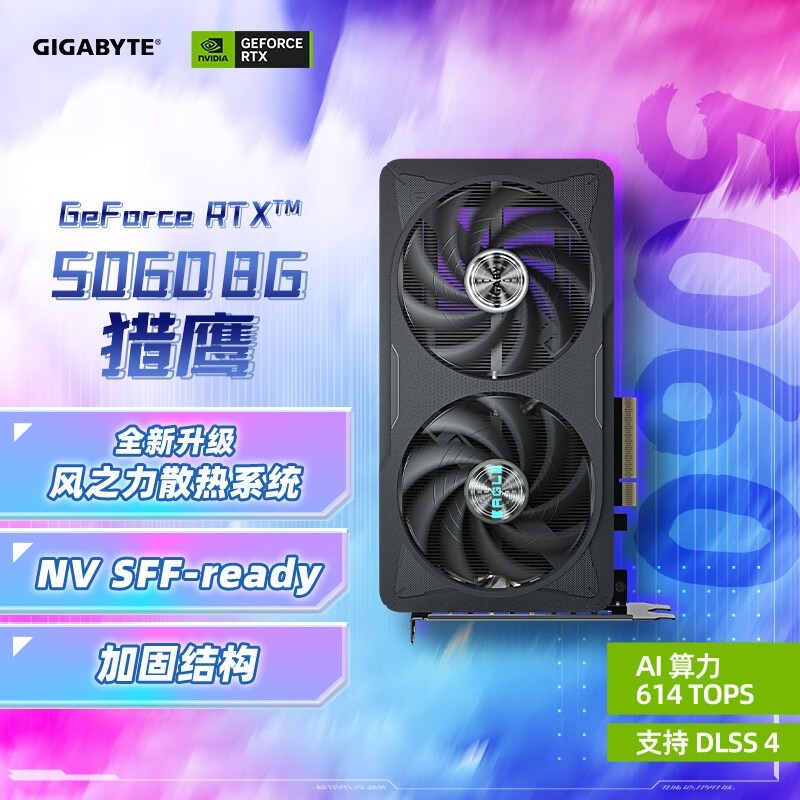 技嘉 GeForce RTX 5060 EAGLE OC