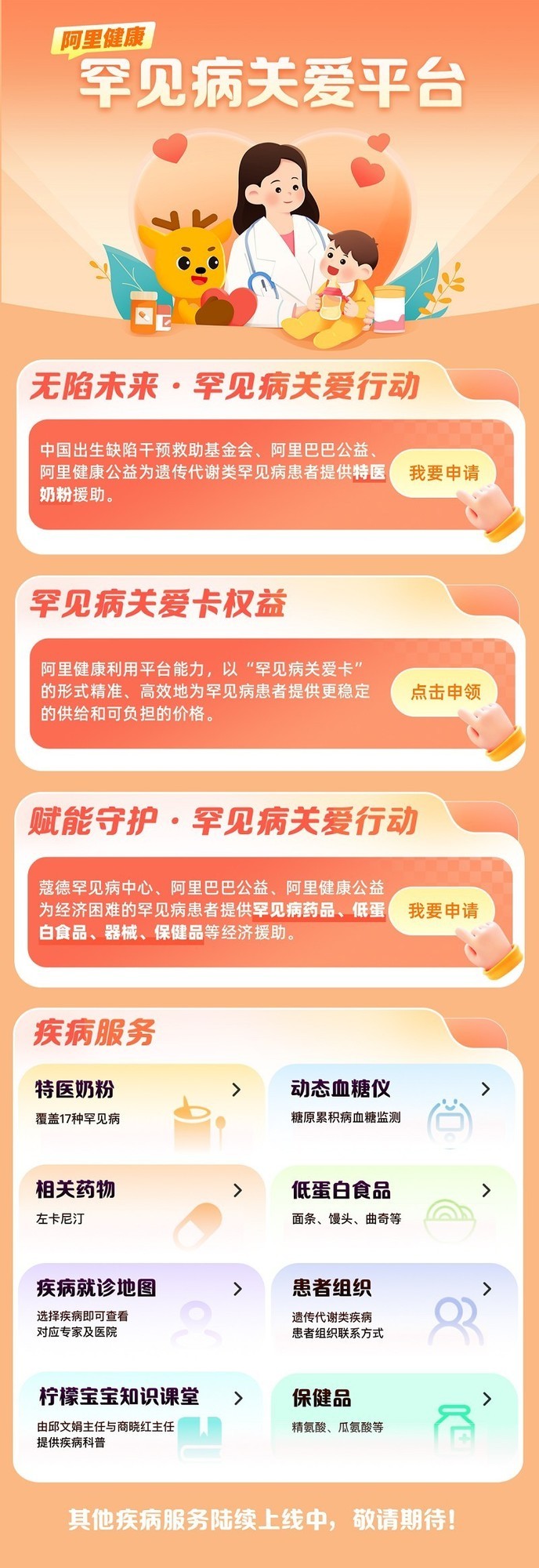 无陷未来，赋能守护，阿里健康罕见病关爱行动让罕见被看见