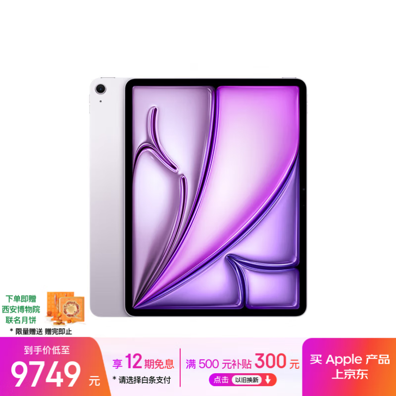 苹果 iPad Air 13英寸 2025(1TB/WLAN版)