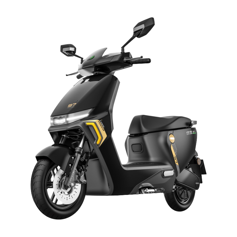 绿源 电动摩托车S70 72V26A续航120公里