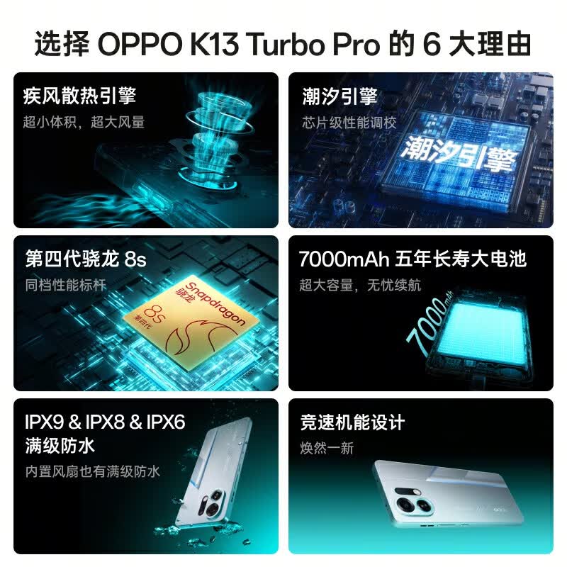OPPO K13 Turbo Pro 5G手机限时特惠