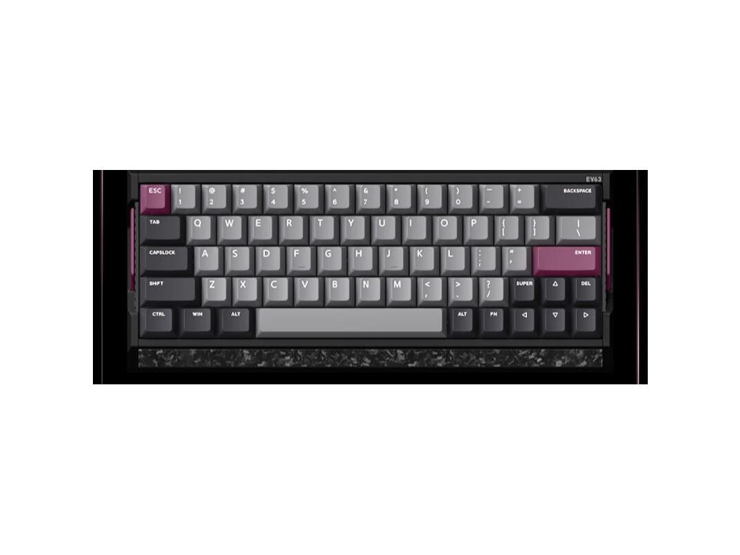 iQunix EV63 紫罗兰-磁玉轴Pro