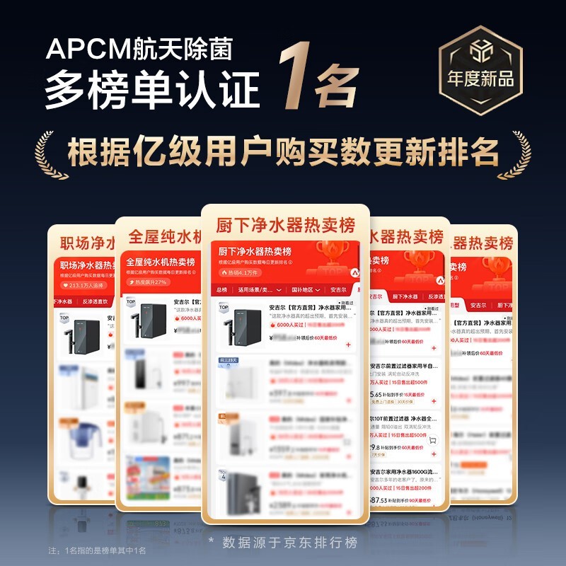 ANGEL安吉尔净水器套装直降