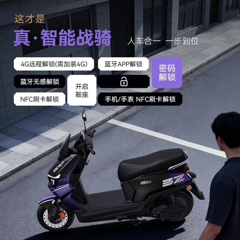 绿源 智能长续航 电动摩托车