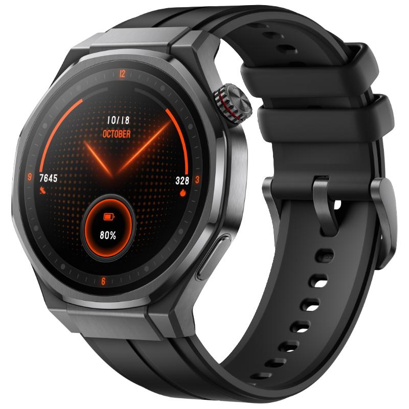 荣耀 手表5 Ultra 智能运动手表 蓝宝石玻璃 钛合金机身 心脏守护 ECG心电检测