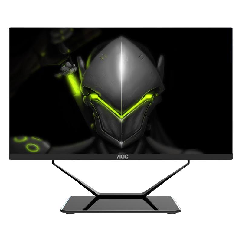 AOC 的卢936一体机电脑RTX4060独显电竞游戏高配酷睿i5i7办公设计师渲染台式整机23.8英寸全套