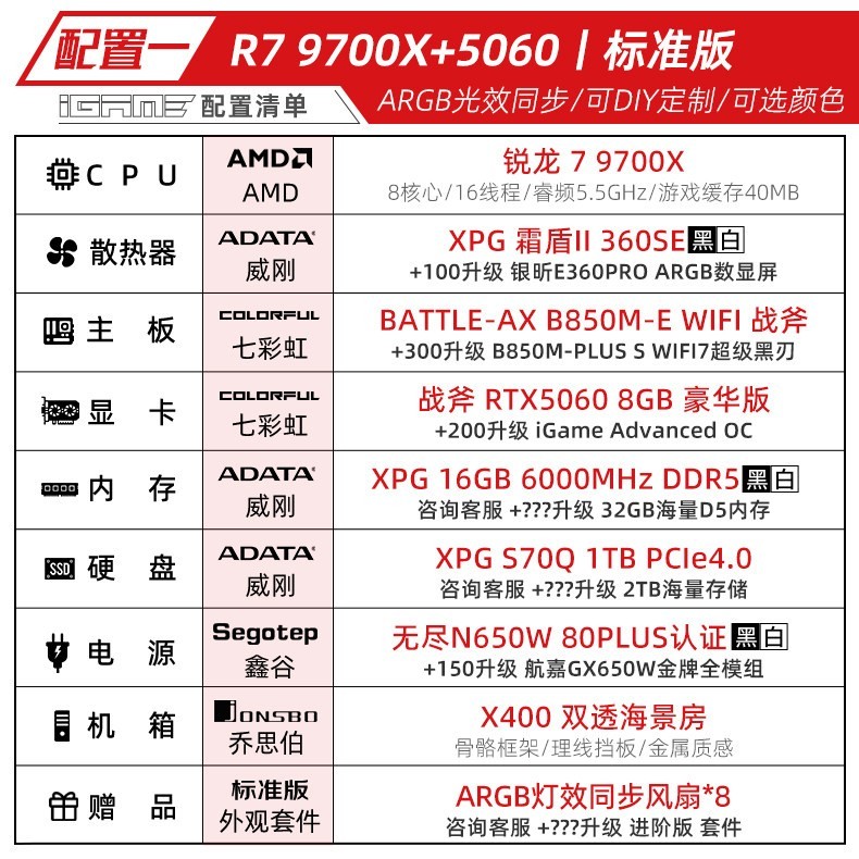 七彩虹海景房水冷主机8288