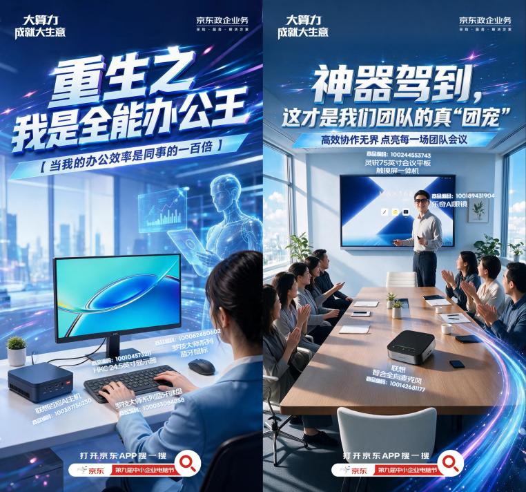 京东政企业务第九届中小企业电脑节火热进行中 线下快闪活动将落地北京