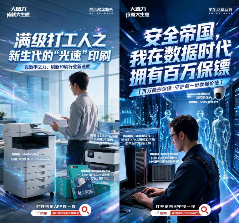 京东政企业务第九届中小企业电脑节火热进行中 线下快闪活动将落地北京
