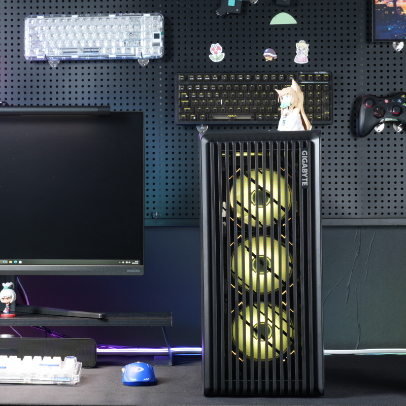 技嘉 旗舰店 24期免息】组装台式电脑整机 DIY兼容机锐龙5 9500F搭RTX5060/5060Ti/5070超级雕电竞游戏主机
