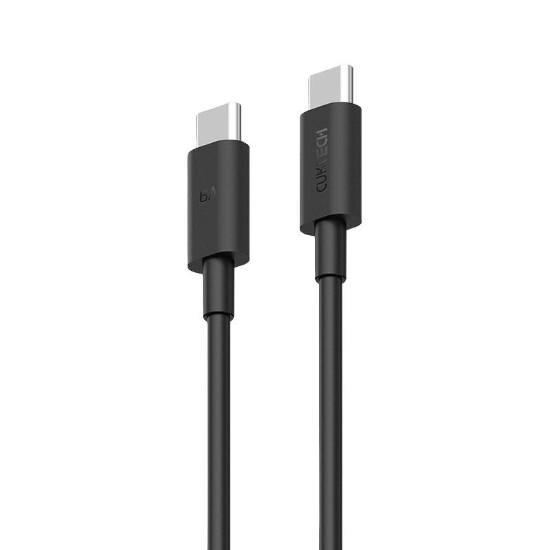 酷态科 6A数据线C-C快充线公对公240W充电线PD3.1适用于小米14 Pro华为Macbook笔记本Switch安卓手机