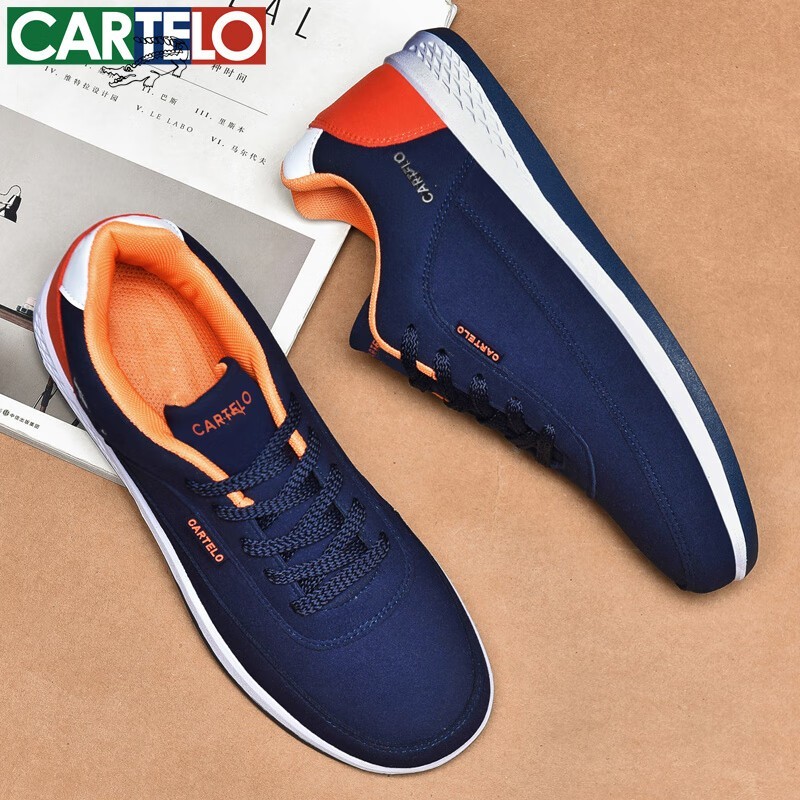 CARTELO深蓝跑步鞋34元抢