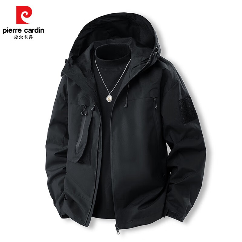 皮尔·卡丹冲锋衣5色可选,低至59.9元