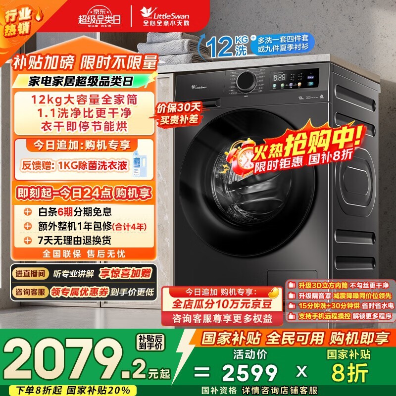 小天鹅 TD120V098WDT