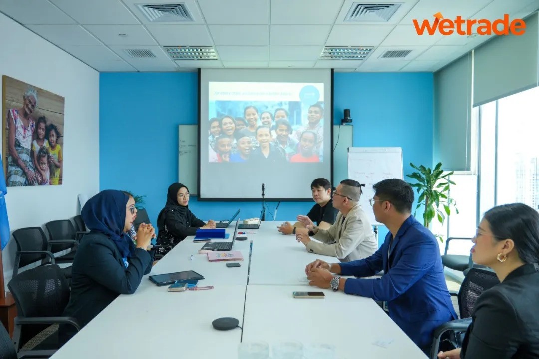 WeTradeηϹͯᣨUNICEFӡֻ