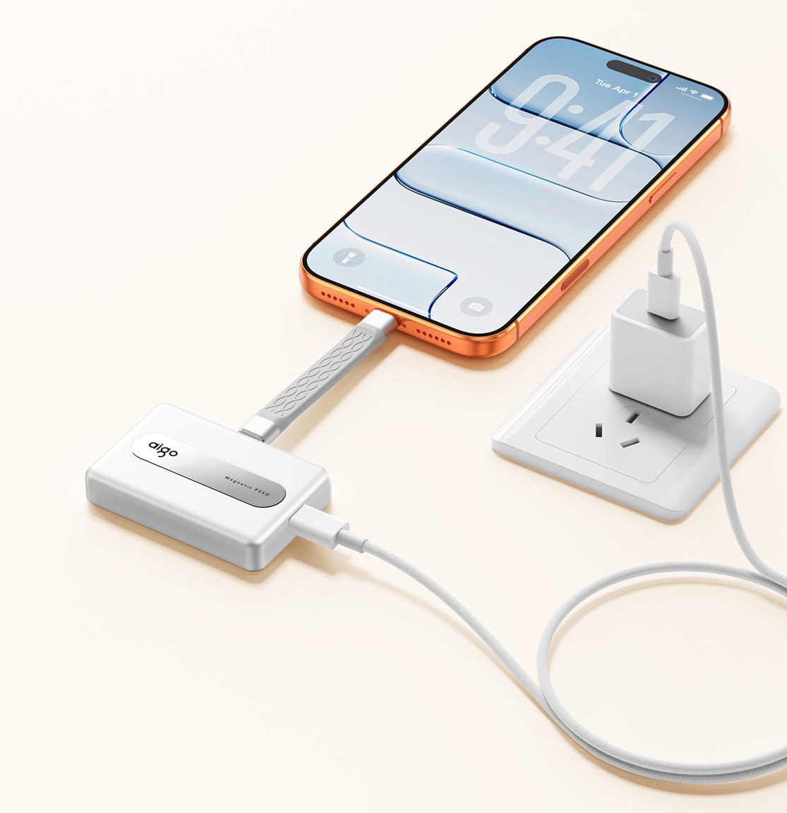 MFi认证苹果外接硬盘推荐 aigo PL50给你全新苹果存储生态体验