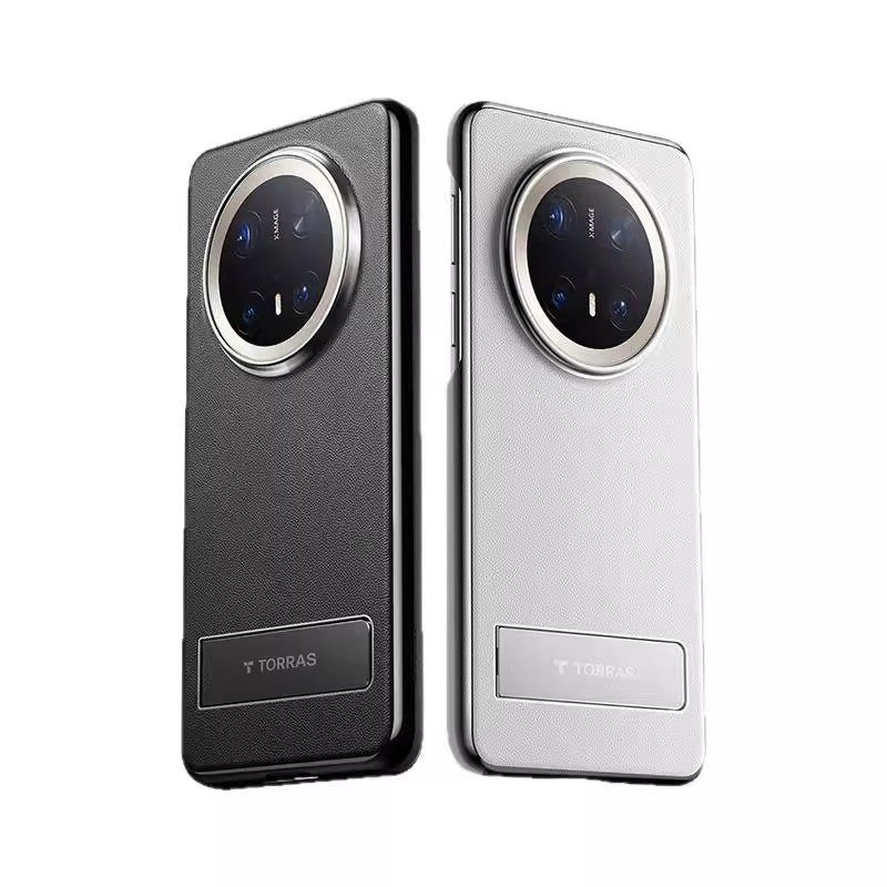 图拉斯 L1支点壳适用华为Mate70Pro手机壳Mate70新款带支架60pro+高端素皮外壳十全包防摔保护套男