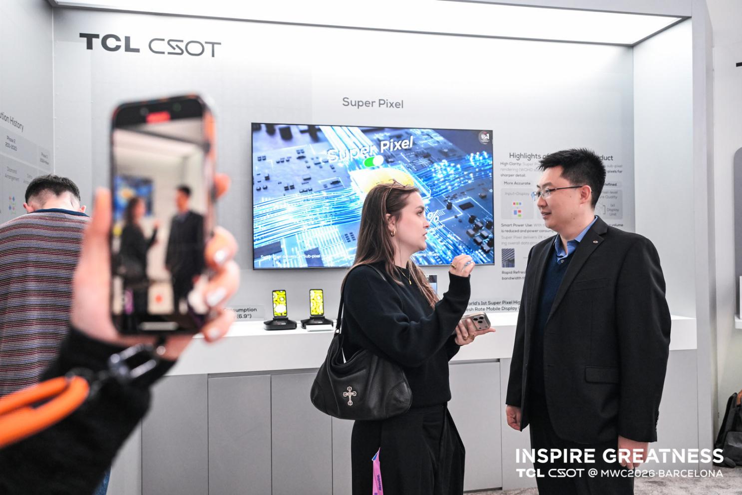 MWC2026حTCL������SuperPixel����������ӡˢOLED�����ƶ��ն�AIʱ��