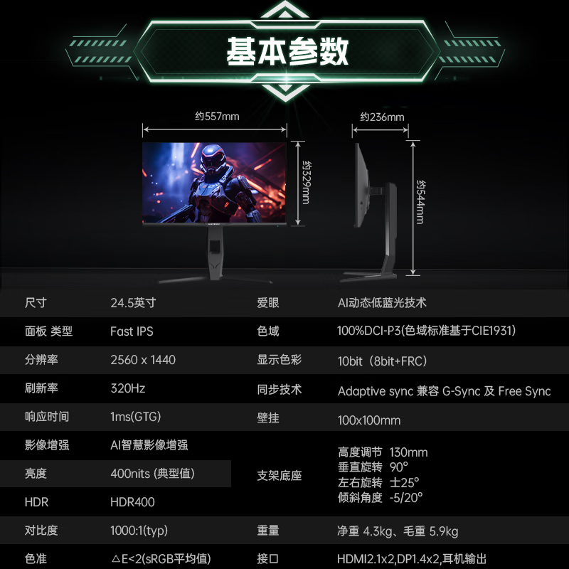 AMZFAST S25F6羺ʾػ