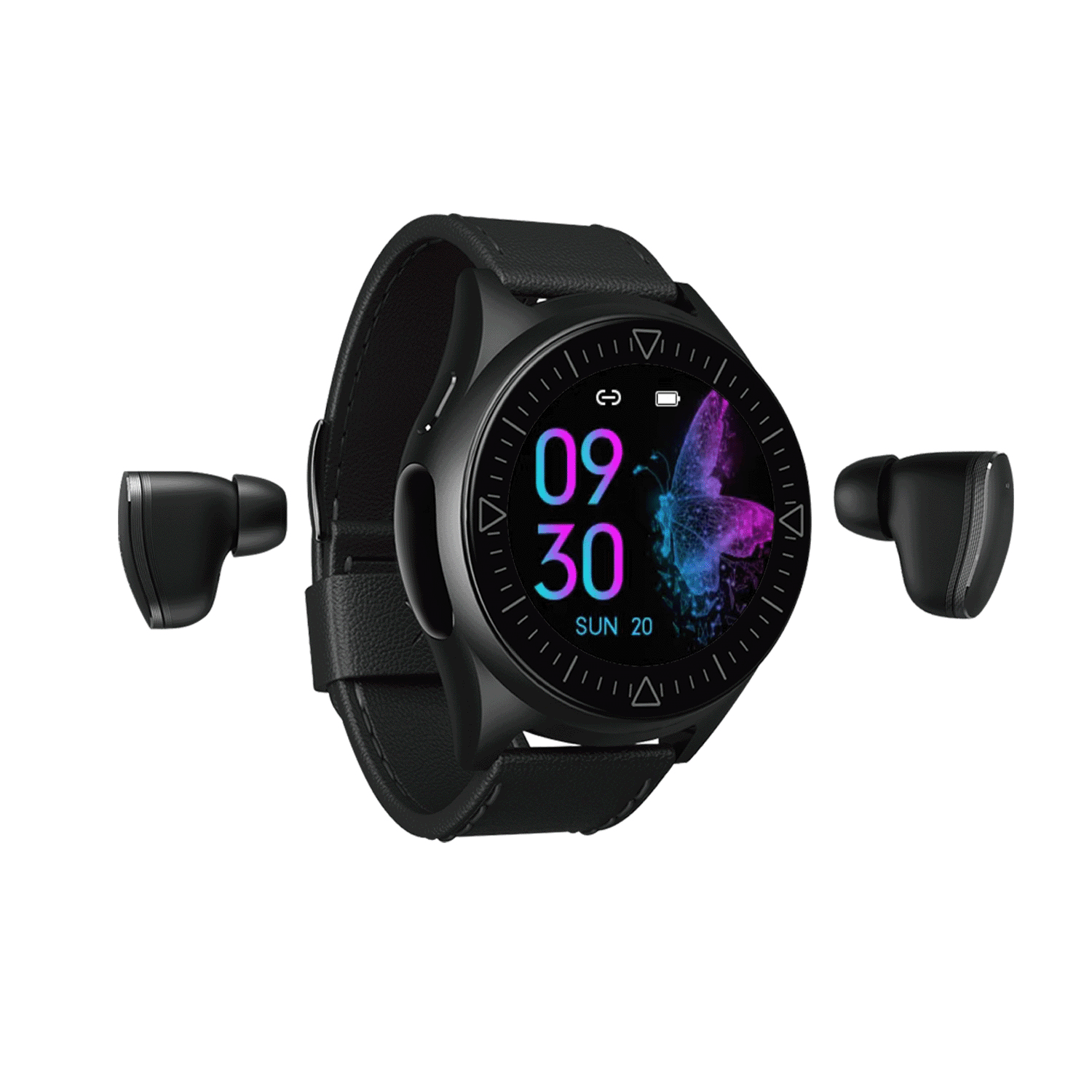 艾智尔 智能手表耳机二合一蓝牙通话支付宝离线支付降噪测血氧血压心率运动专用手环WEAR WATCH Buds