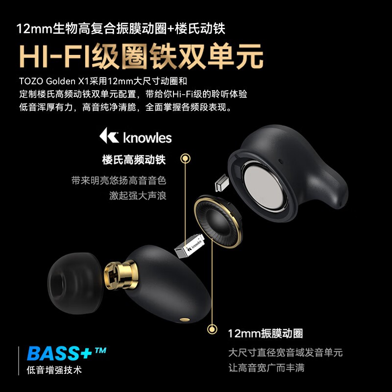TOZO Golden X1�����߽������669Ԫ