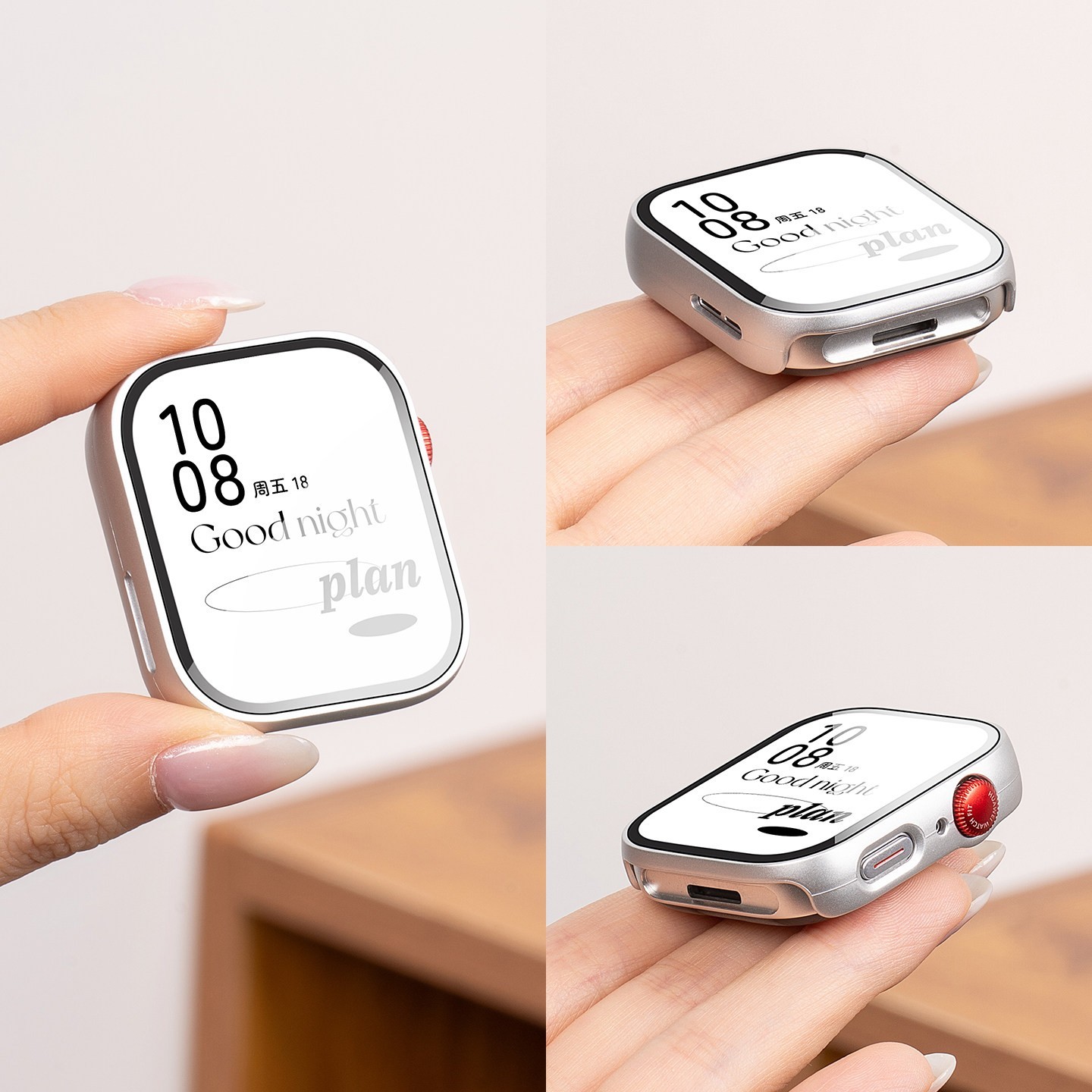 匠戴 适用华为FIT5保护壳FIT4手表4pro壳膜一体watchfit3保护套表带fit2运动watch三代新款表壳配件全包钢化膜配件