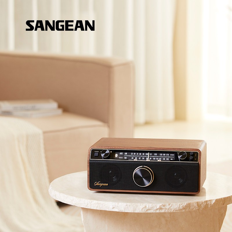 山进WR-12BT PLUS胡桃木音箱1729元