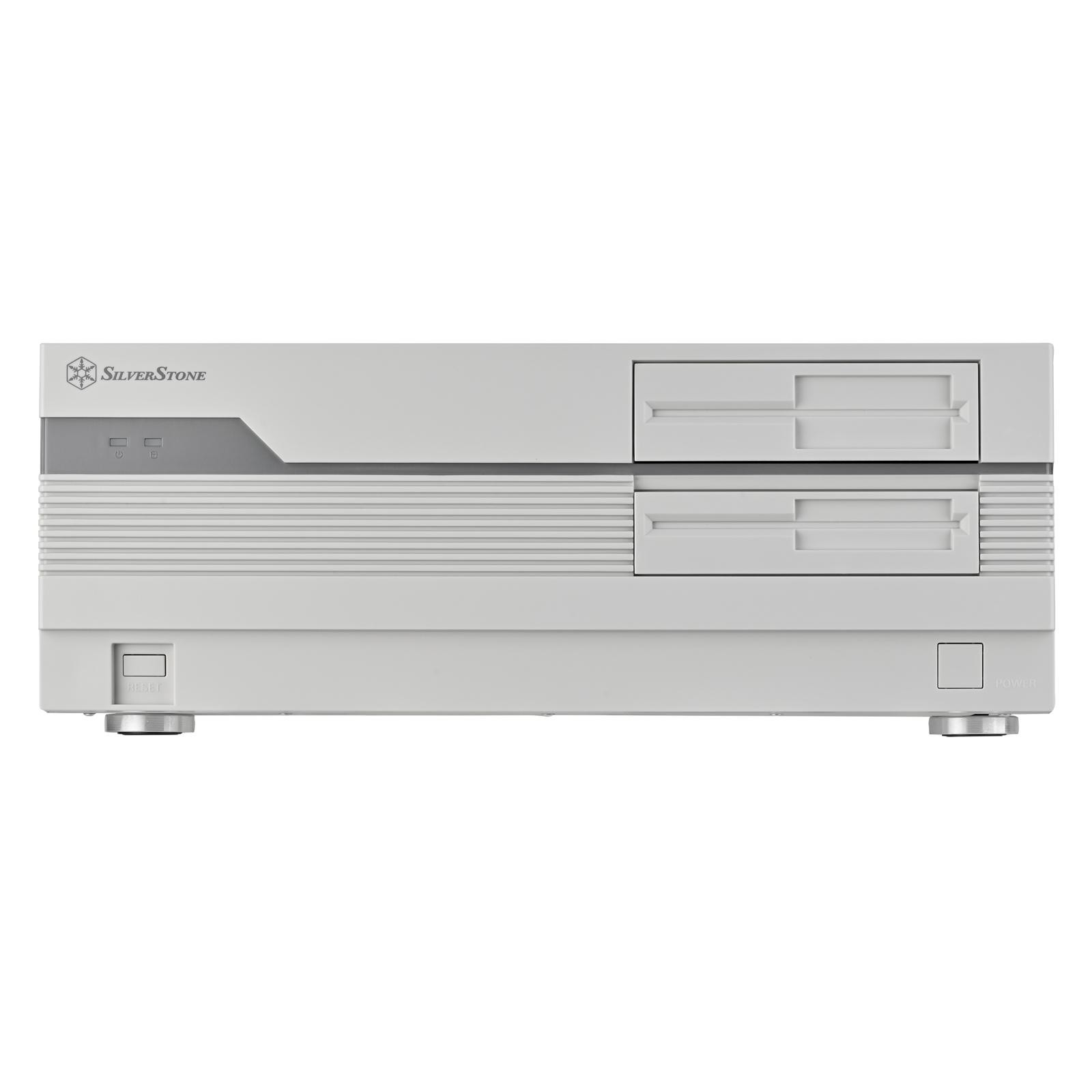 银昕 FLP01复古ATX卧式机箱怀旧风HTPC/Type-C/光驱位