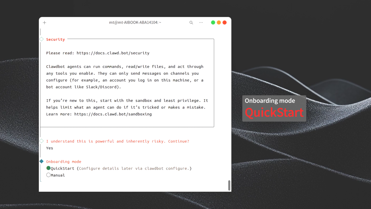 OpenClaw��װ�ѣ�Ħ���߳�AIBOOK������һ�д���2���Ӹ㶨