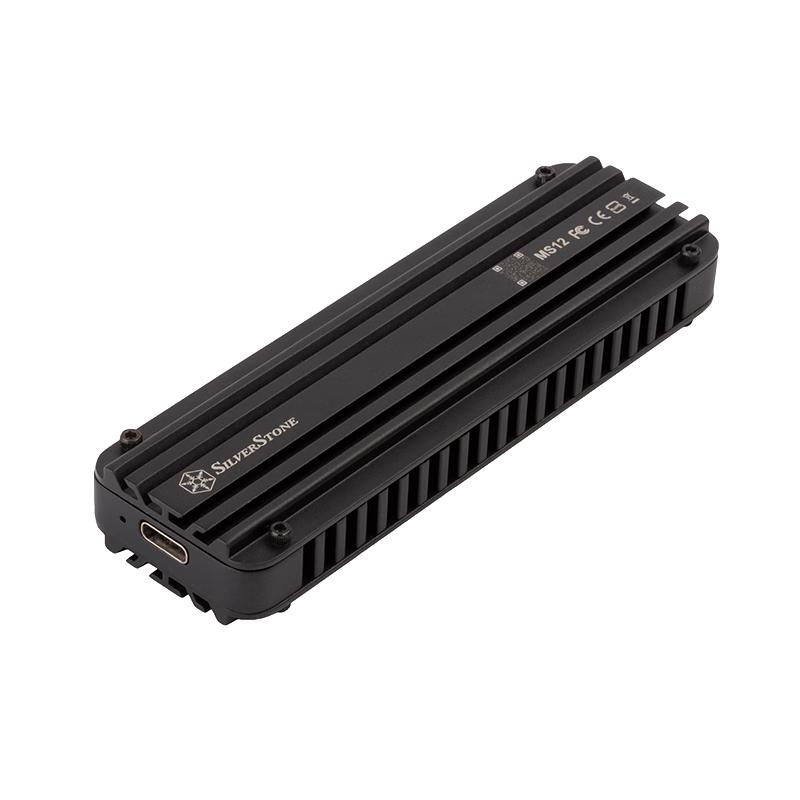银昕 银欣 MS12  USB3.2 NVME M.2外接盒TYPE-C接口