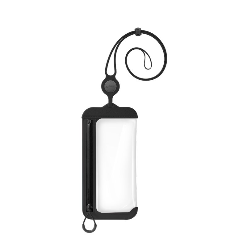 Bone 颈挂绳手机防水袋可触屏海边游泳收纳袋斜背潜水套防水手机套专用水下拍照透明密封袋外卖骑手漂流防尘包