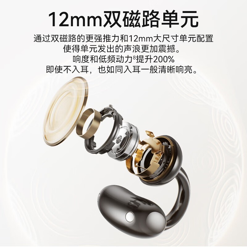 荣耀耳夹式耳机2 Pro活动价低至466元